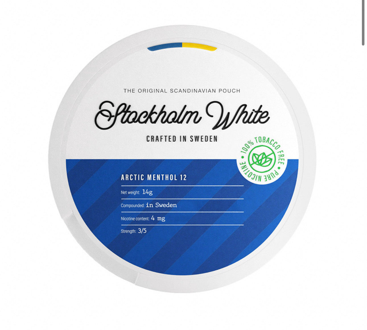 Stockholm White menthol 4mg